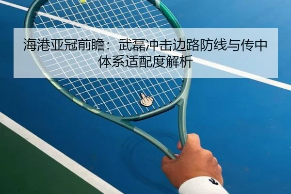 海港亚冠前瞻：武磊冲击边路防线与传中体系适配度解析（Leyu）
